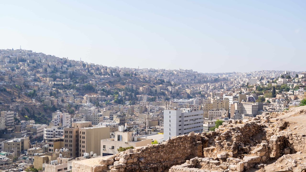 Overview buildings of Amman